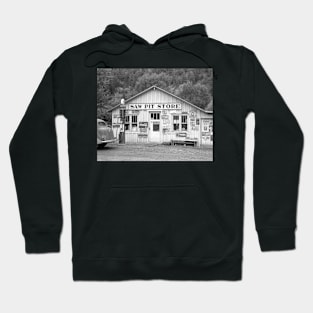 Saw Pit Store, 1940. Vintage Photo Hoodie